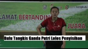 Porwil Sumatera 2019, Libas Jambi, Bulu Tangkis Ganda Putri Lolos Penyisihan