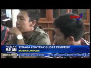 Tenaga Kontrak Gugat Pemprov