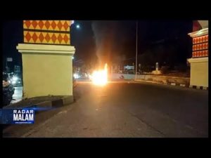 Korsleting Aki , Minibus Terbakar