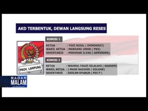 AKD Terbentuk, Dewan Langsung Reses