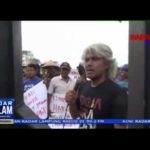 BPNT Diselewengkan, Massa Sambangi Pemkab Lampung Timur