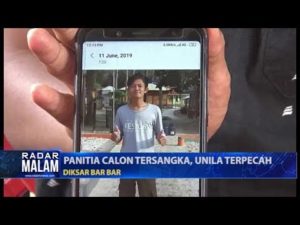 Diksar Bar Bar, Panitia Calon Tersangka, Unila Terpecah