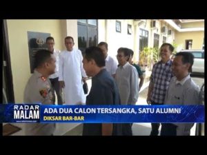 Diksar Bar bar, Ada Dua Calon Tersangka, Satu Alumni