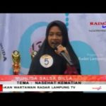 Final Dai Muda Radar TV 2018 Muhlisa Salsa Billa SMPN 1 Sukadana Pasar