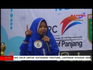 Final Dai Muda Radar TV 2018 Siti Nur Assyiffa Aulia Edma Putri SDN 2 Sukadana Pasar Lampung Timu