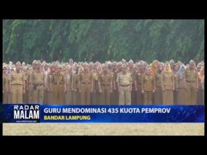 Guru Mendominasi 435 Kuota Pemprov