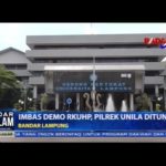 Imbas Demo RKUHP, Pilrek Unila Ditunda