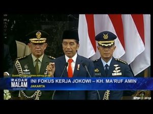 Ini Fokus Kerja Jokowi – KH  Ma’ruf Amin