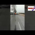 KLL Sedan vs Truk Tol Trans Sumatera km 96 Natar Lamsel