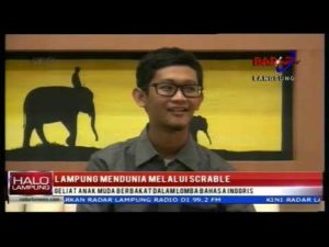 Lampung Mendunia Melalui Scrable