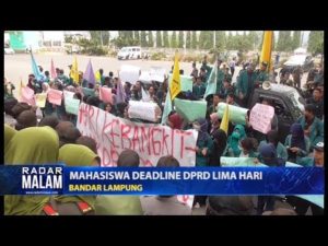 Mahasiswa Deadline DPRD Lima Hari