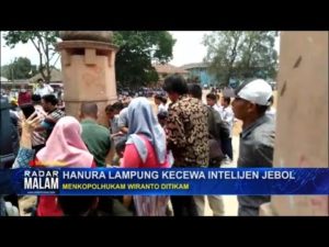 Menkopolhukam Wiranto Ditikam, Hanura Lampung Kecewa Intelijen Jebol