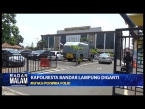 Mutasi Perwira Polri, Kapolresta Bandar Lampung Diganti
