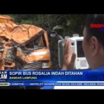 Olah TKP Kecelakaan Maut Buss Vs Truck, Sopir Bus Rosalia Indah Jadi Tersangka