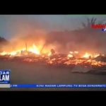 Pasar Simpang Propau Dilahap Si Jago Merah