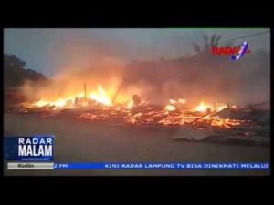 Pasar Simpang Propau Dilahap Si Jago Merah