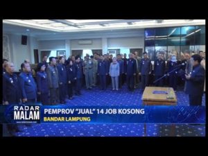 Pemprov ’’Jual’’ 14 Job Kosong