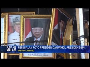 Penjualan Foto Presiden dan Wakil Presiden Sepi