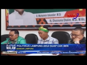 Politikus Lampung Akui Suap Cak Imin