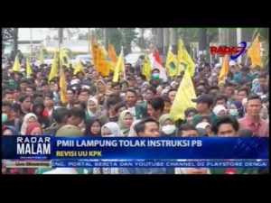Revisi UU KPK, PMII Lampung Tolak Instruksi Pengurus Besar