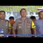 Sindikat Jaringan Narkoba Antar Kecamatan Lampung Timur Disikat Petugas