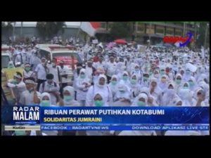 Solidaritas Jumraini, Ribuan Perawat Putihkan Kotabumi