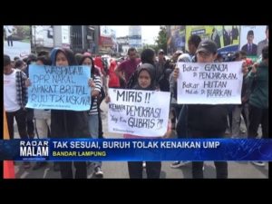 Tak Sesuai, Buruh Tolak Kenaikan UMP