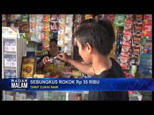 Tarif Cukai Naik, Sebungkus Rokok Rp 35 Ribu