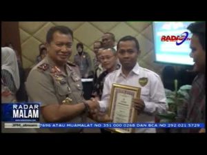 Teraktual, Radar Lampung TV Raih Penghargaan Kapolda