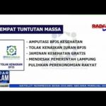 Tolak Kenaikan BPJS, Massa Tuntut Empat Poin