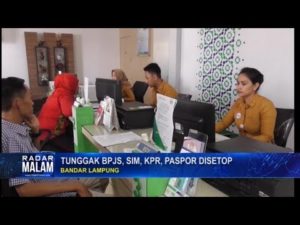 Tunggak BPJS, SIM, KPR, Paspor Disetop