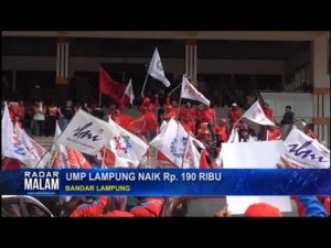 UMP Lampung Naik Rp 190 Ribu