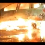 ’’Sedang Belajar’’ Hantam Motor & Terbakar