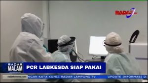 Gubernur Cek Kesiapan Alat PCR Di Labkesda Lampung