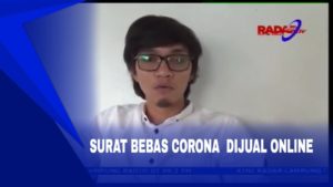 Mafia Aji Mumpung, Surat Bebas Corona Dijual Online