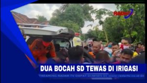 Dua Bocah SD Tewas Di Irigasi