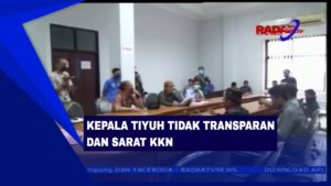 Dituding KKN, Kepala Tiyuh Dilaporkan Ke DPRD