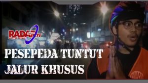 Pesepeda di Bandarlampung Dikawal Polisi
