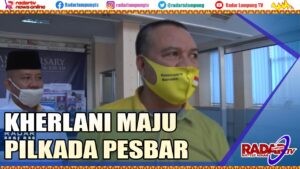 Gabung Golkar Kherlani Maju Pilkada Pesbar