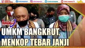Janji Menteri Koperasi Bangkitkan UMKM Bangkrut