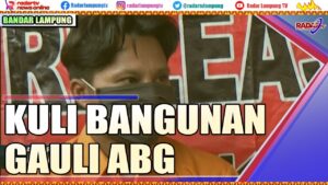 Gauli Abg, Kuli Bangunan Diringkus