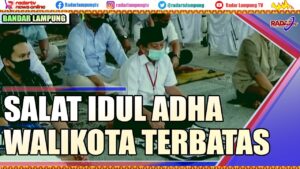 Salat Idul Adha Walikota Terbatas