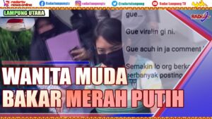 ’’Perintah’’ Kerajaan Mataram, Merah Putih Dibakar
