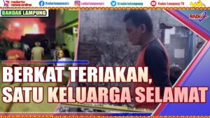 Satu Keluarga Selamat dari Kebakaran