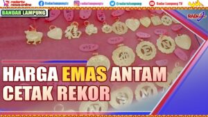 Harga Emas Antam Cetak Rekor