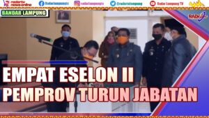 Empat Eselon II Turun Jabatan
