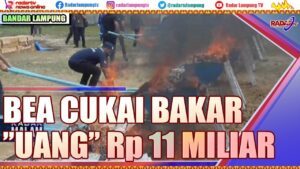 Bea Cukai Musnahkan Rokok dan Miras Ilegal