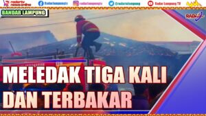 Tiga Kali Ledakan Rumah Ludes Terbakar