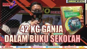 42 Kg Ganja Dalam Buku Sekolah