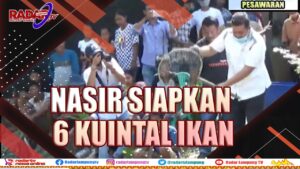 Nasir Siapkan 6 Kuintal Ikan Untuk Dipancing